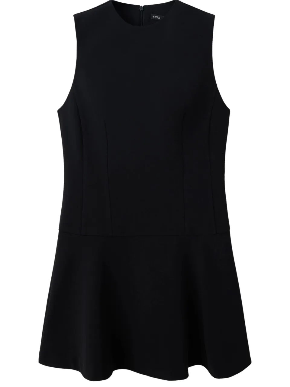 Mango A-lijn mini jurk - zwart, foto 2
