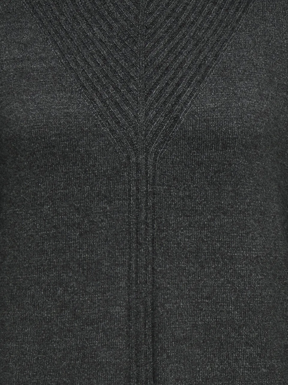 Only Carmakoma Plus Size gebreide coljurk - grijs, foto 5