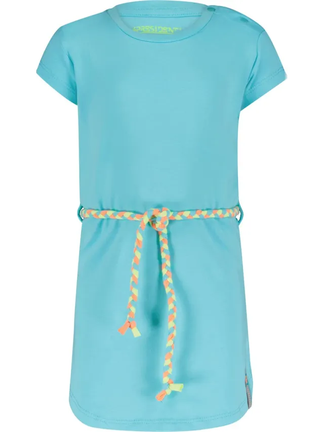 4President Meisjes jurk - Turquoise - Meisjes jurken
