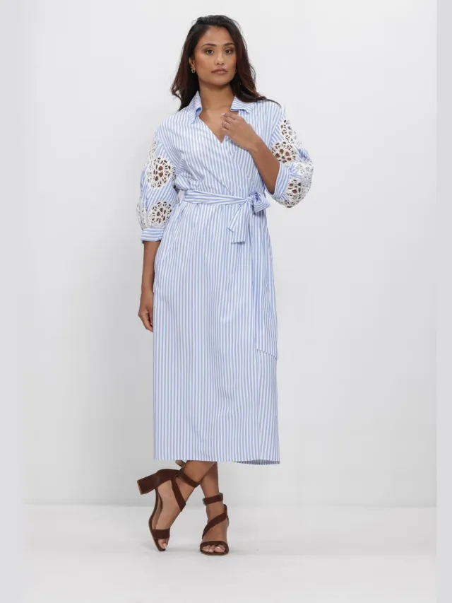ANA ALCAZAR Dames Jurken 041782-3801 - Lichtblauw
