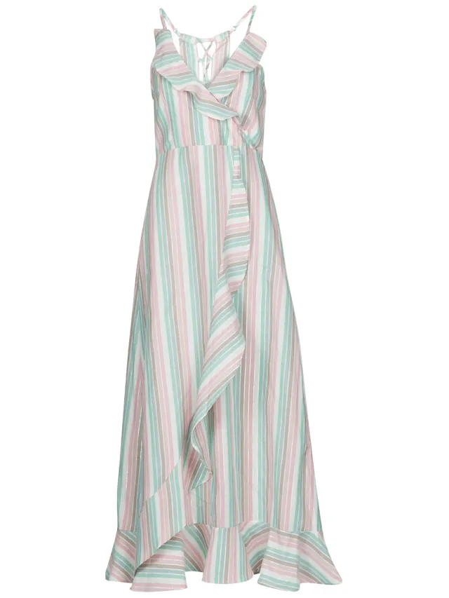 Molly Bracken Lange Jurk Molly Bracken CLEMENCE Roze
