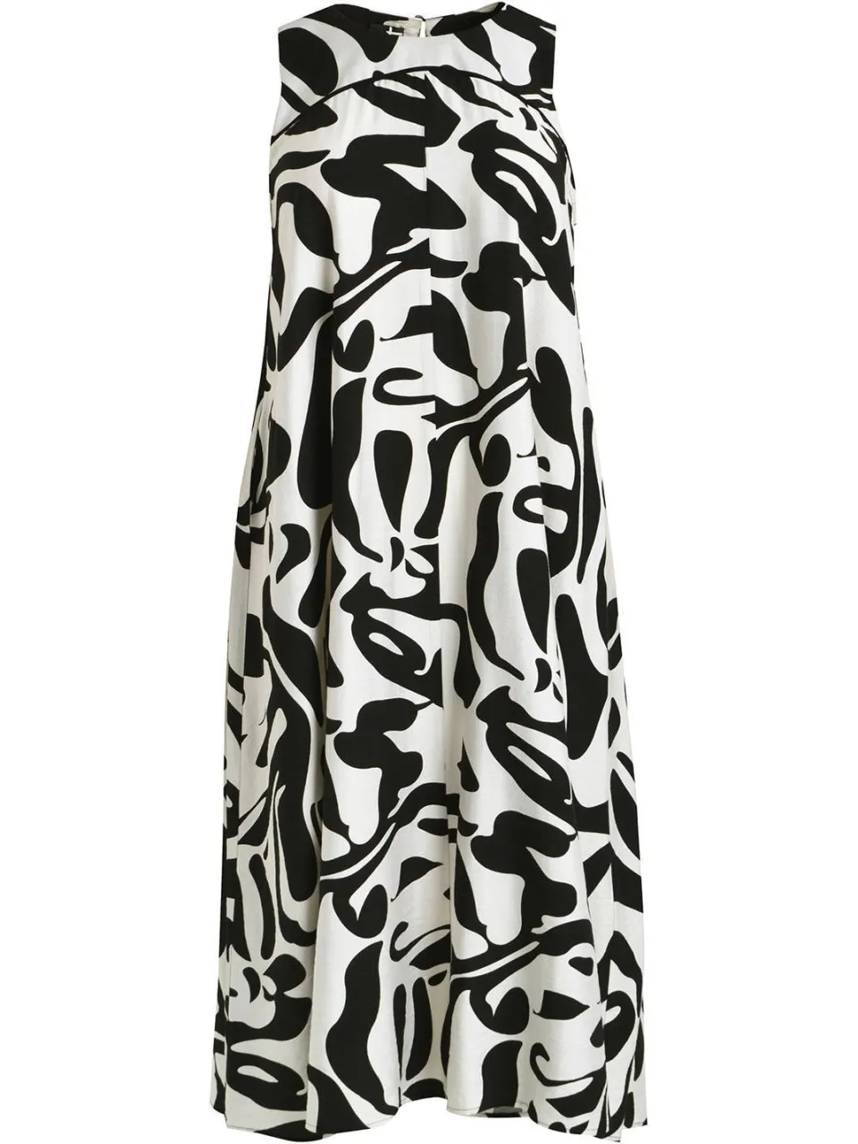 Mat Fashion midi jurk zwart, foto 2