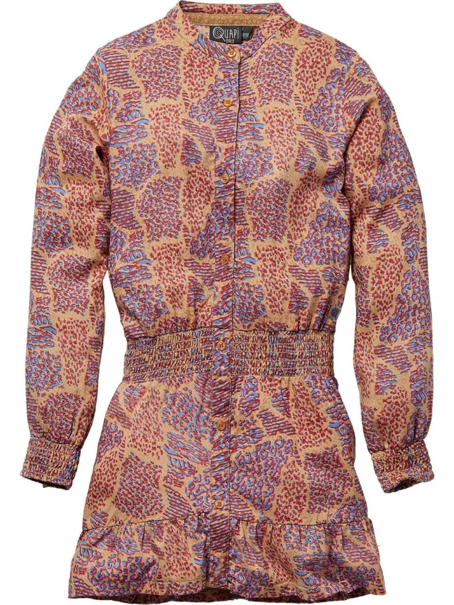 Quapi KAMILA W211 AOP Caramel Animal