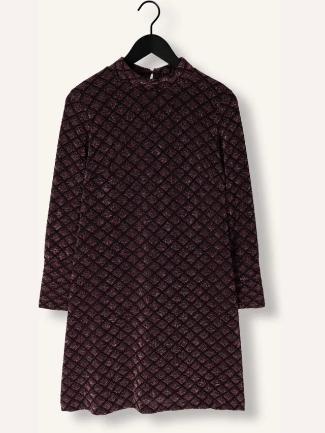 Ana Alcazar Dress Drop Back Dames - Jurk - Bordeaux