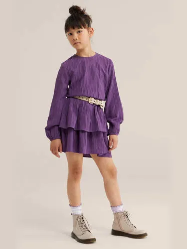 WE Fashion korte jurk paars, foto 3