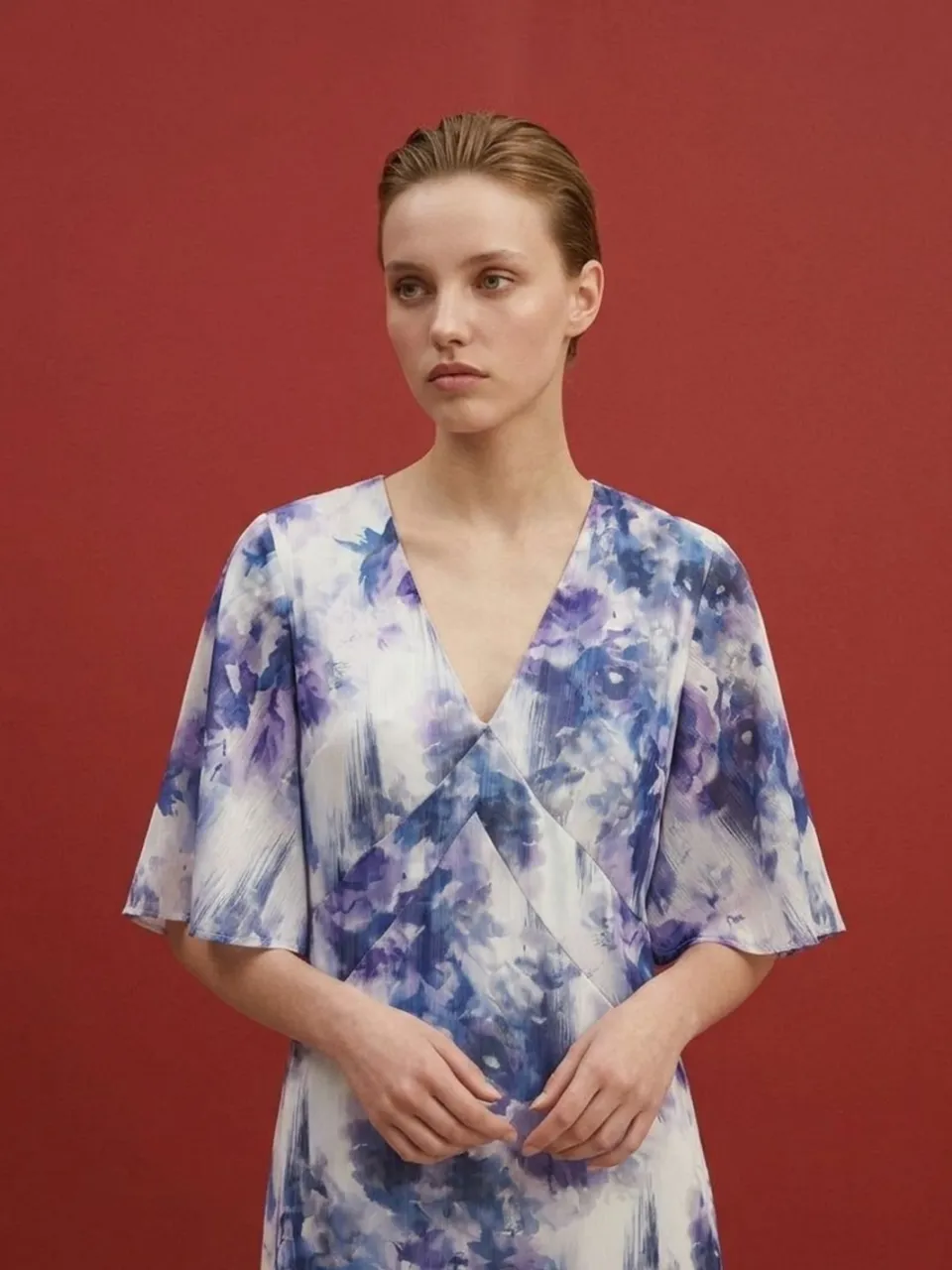 MyFashion Abstracte Print Midi Jurk veelkleurig, foto 2