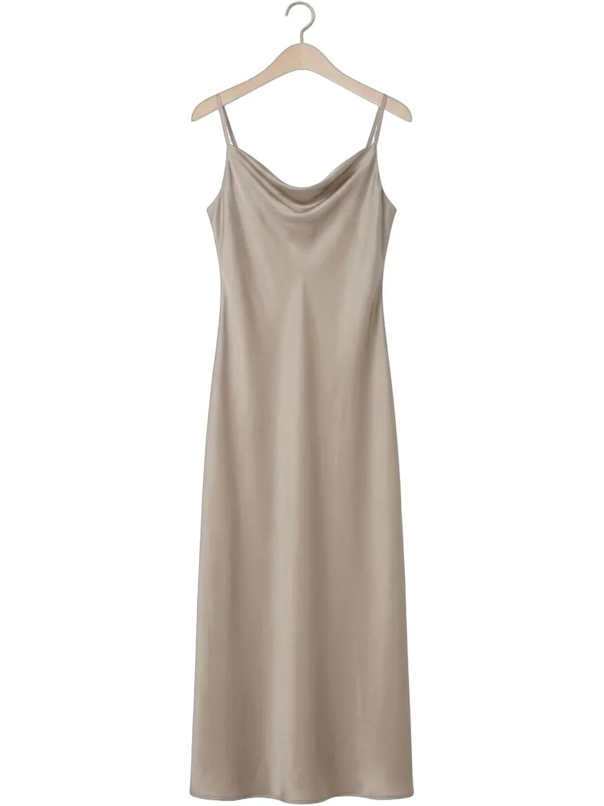 NEMA Dames Jurken N230 - Beige, foto 3