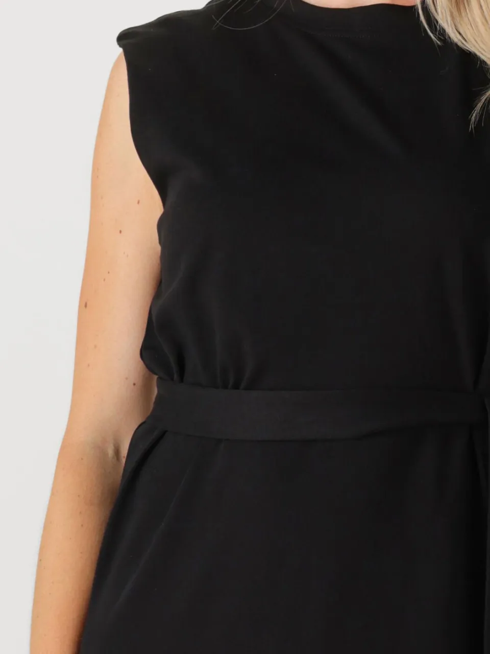 SELECTED WOMEN Dames Jurken Slfhalley Sl Shoulderpad Ankle - Zwart, foto 2