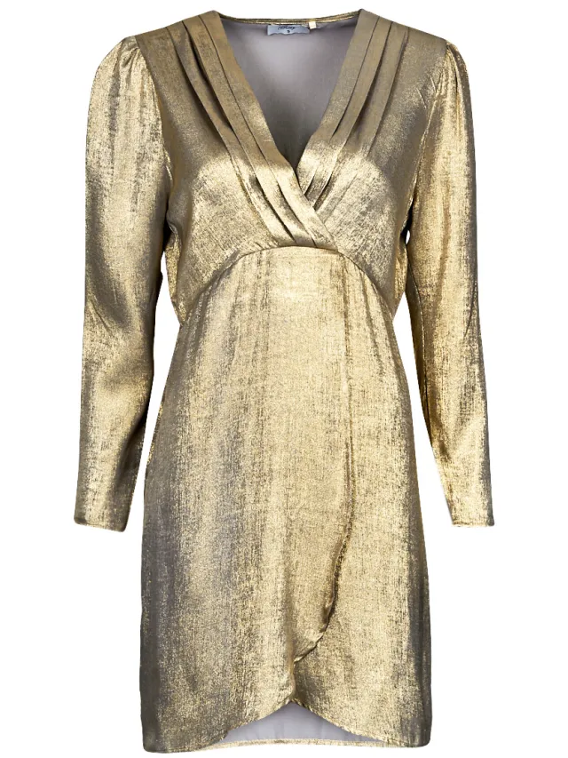 Betty London Korte Jurk Betty London MARIENNE Goud