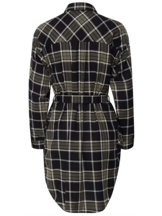 b.Young Dames jurk b.young Byhabi Tunic kaki groen