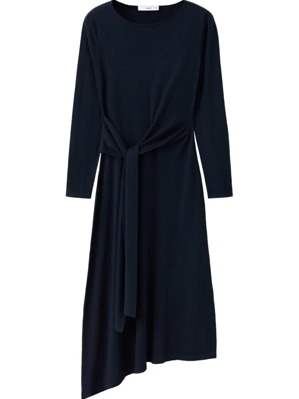 Mango midi jurk - marineblauw, foto 2