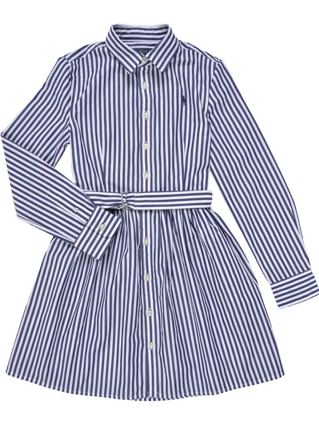 Polo Ralph Lauren Korte Jurk Polo Ralph Lauren HADLEELSDRSS-DRESSES-DAY DRESS Marine