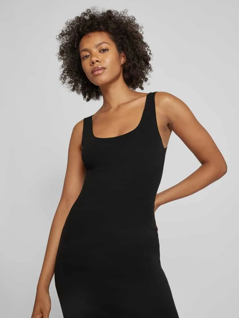 MAGIC Bodyfashion Thermo-mini-jurk met ronde hals zwart, foto 5