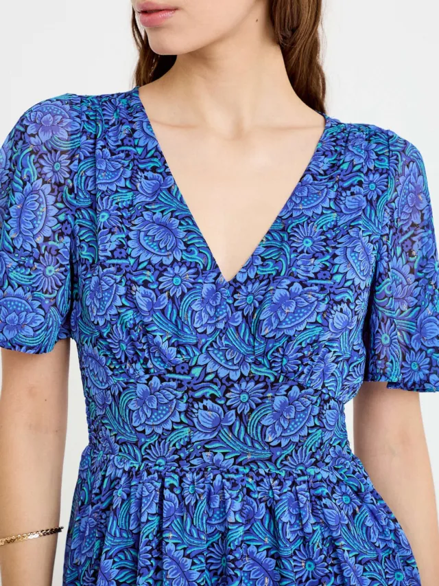 Cache Cache jurk blauw, foto 4