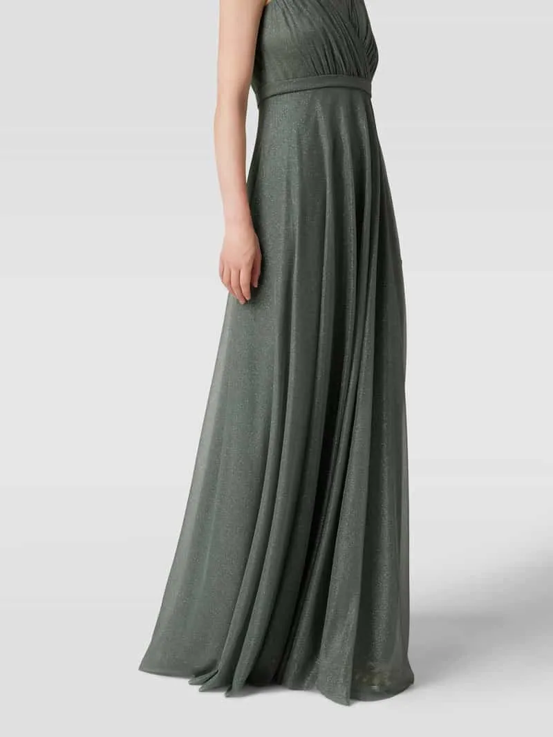 TROYDEN COLLECTION Avondjurk met glitter-mesh mintgroen, foto 3