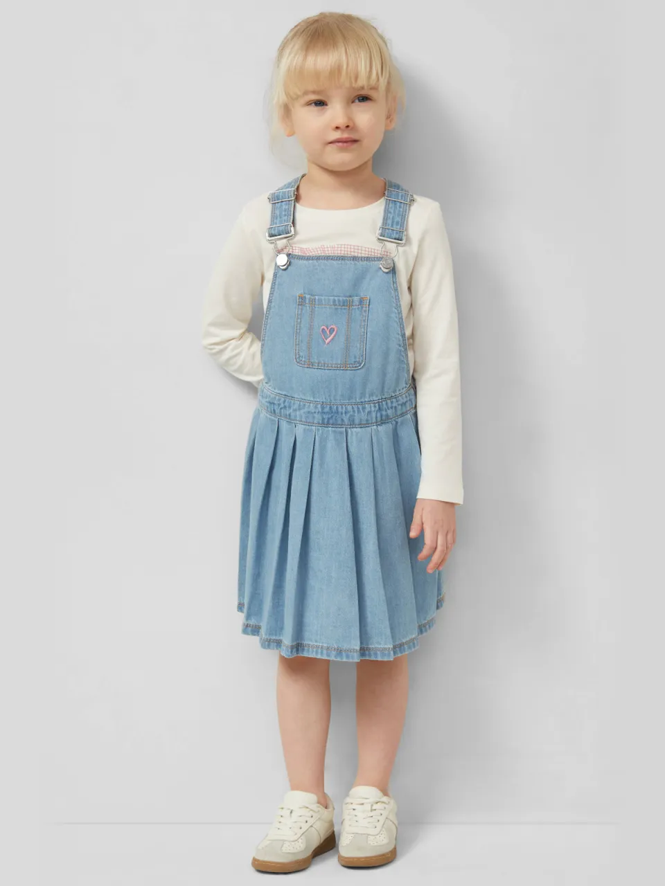 s.Oliver denim spijkerjurk lichtblauw Light blue denim