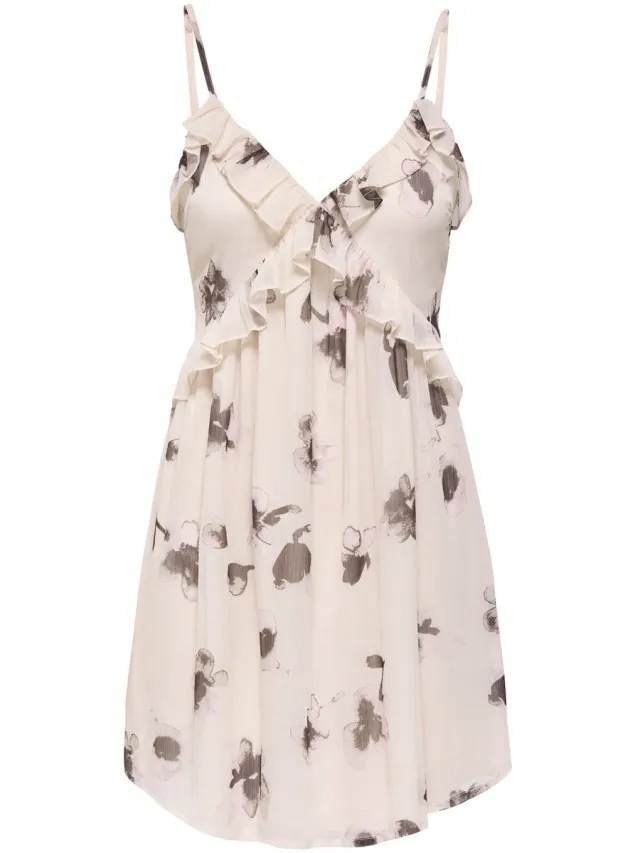 Only Jurk ONLGRETCHEN Midi-jurk Birch 1