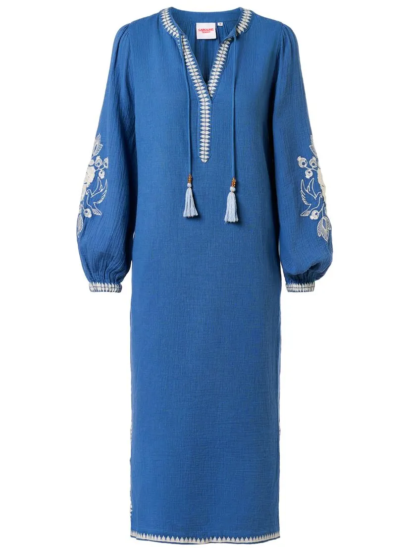 Mart Visser Caroline Tensen Como Jurk Blauw, foto 2
