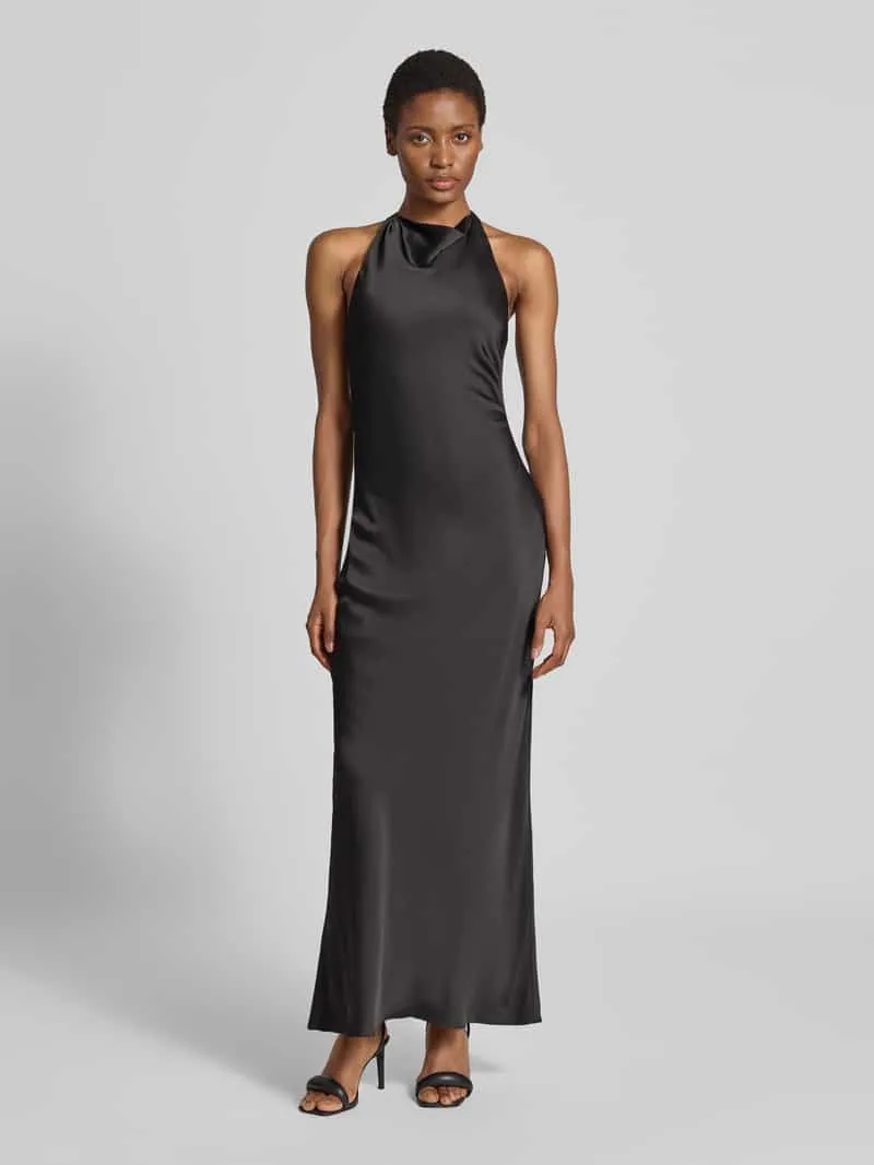 Forever New Avondjurk met viscose Zwart