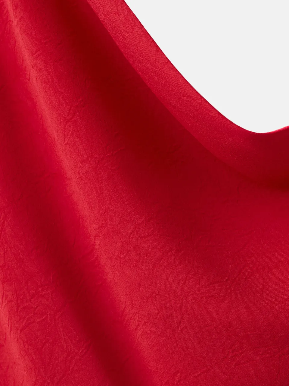 Mango zomerjurk met open rug - rood, foto 6