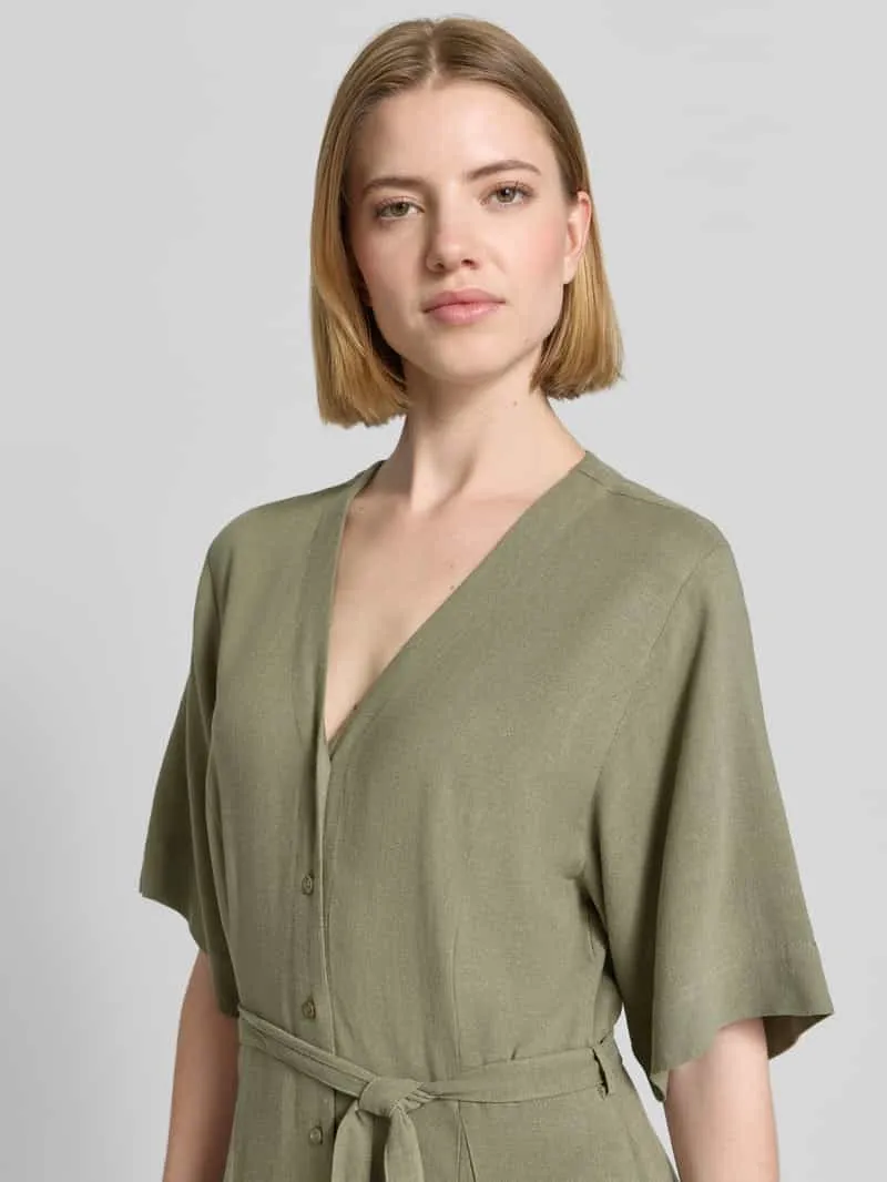 Selected blousejurk groen, foto 3