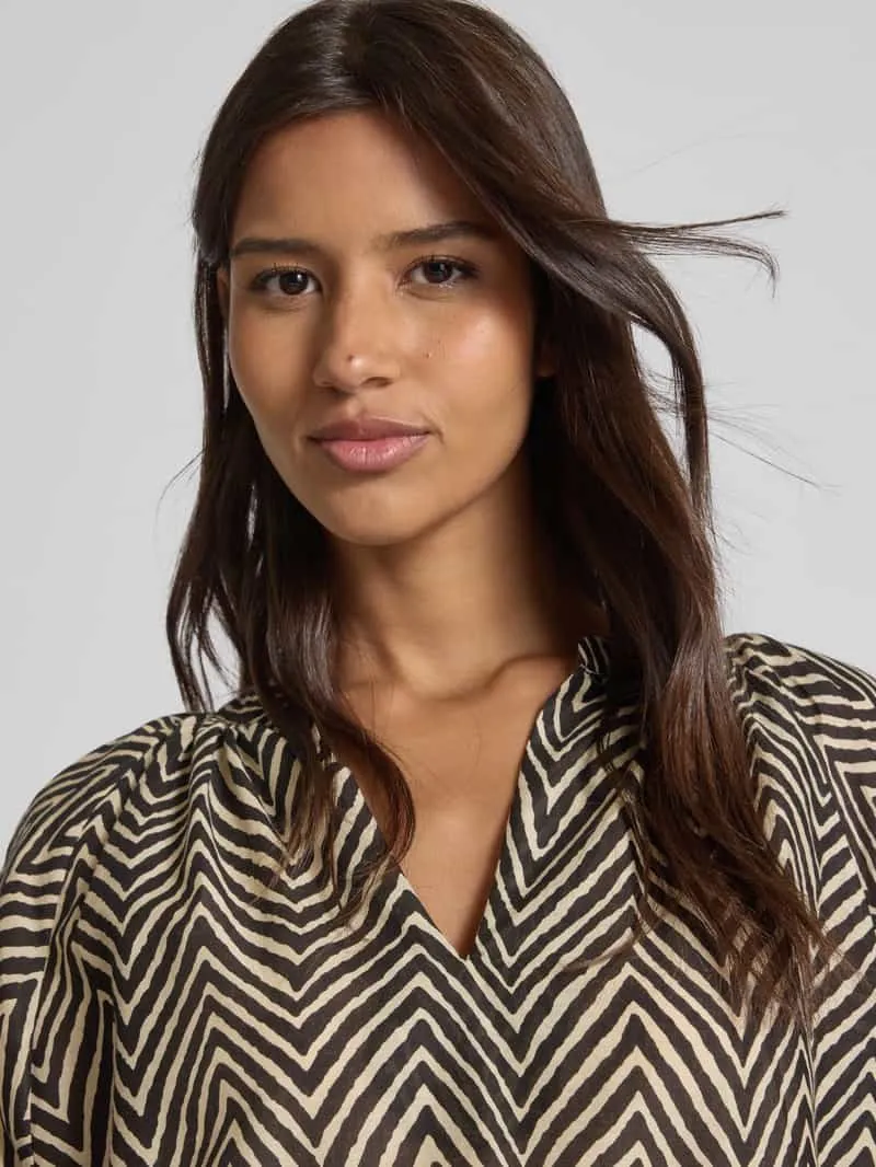 Barts Mini-jurk met ruches, model 'ADELIU' offwhite, foto 4