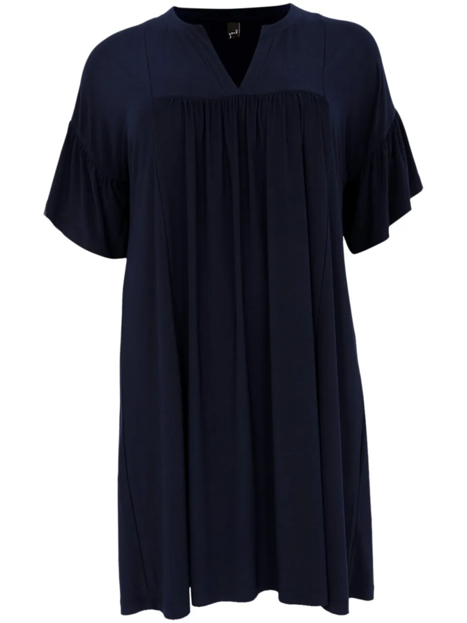 Yoek Jurk geplooid | Blauw, foto 3