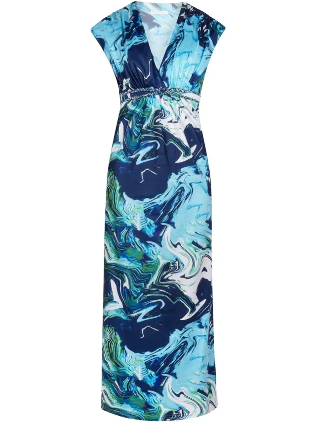 Chic by Lirette Kimono jurk Chikitu - Blauw