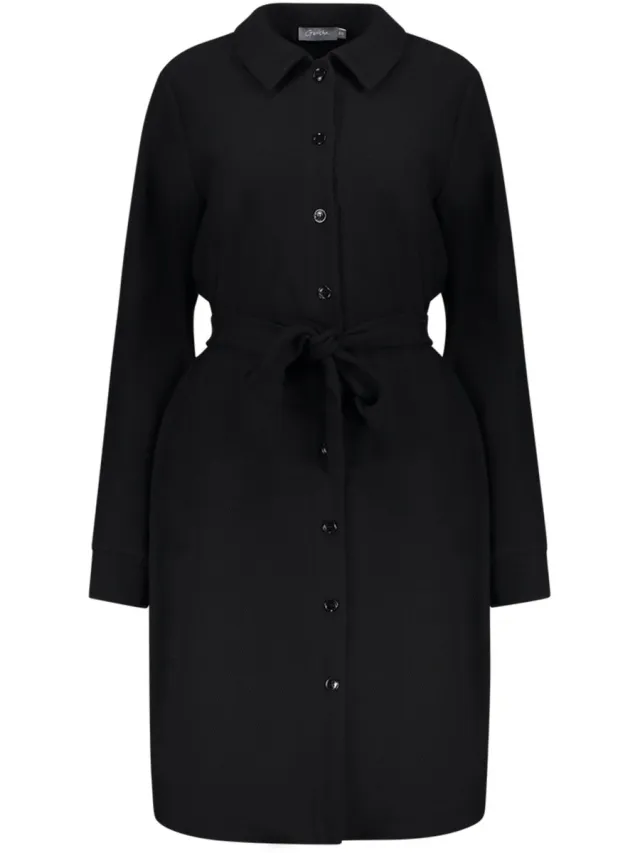 Geisha Jurk Jurk Met Strikceintuur 67541 21 000999 Black Dames Maat Zwart