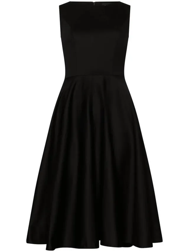 Succubus Clothing Audrey 50's Swing Jurk in Zwart
