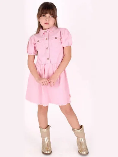 B.Nosy Dani denim spijkerjurk roze, foto 3