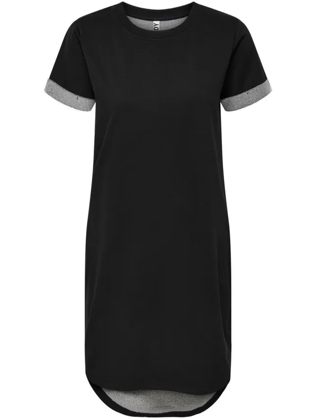 JDY JDYIVY LIFE S/S DRESS JRS NOOS Dames Jurk Black
