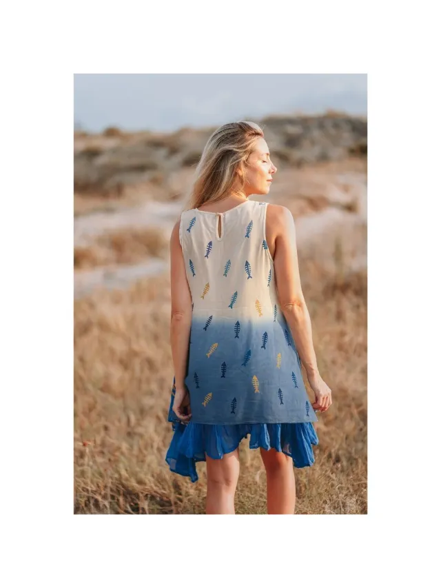 Isla Bonita By Sigris Korte Jurk Isla Bonita By Sigris Korte Jurk Beige