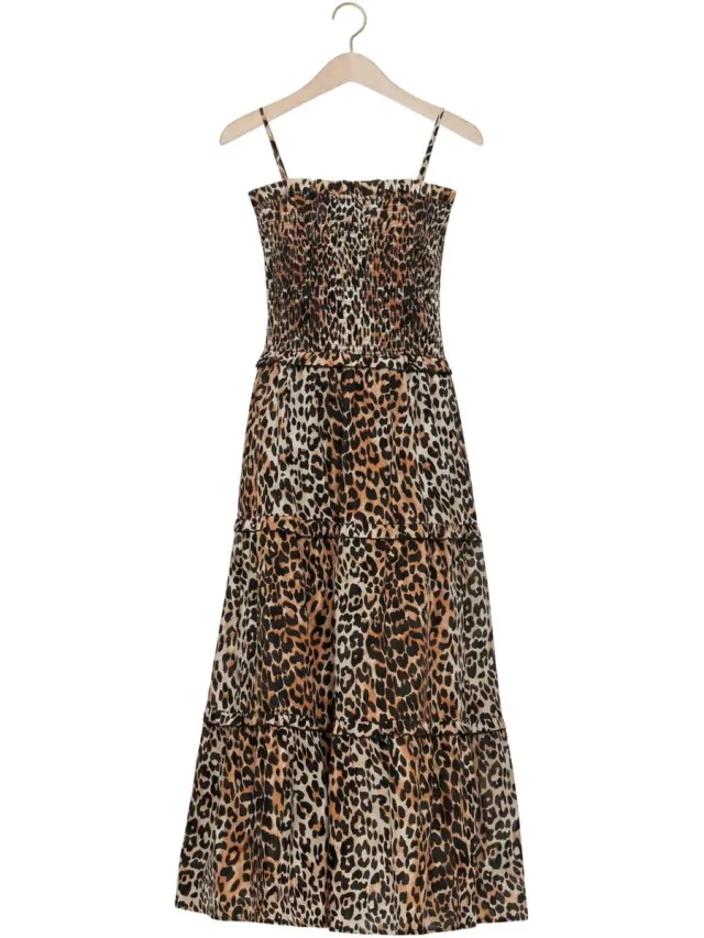 WITHBLACK Wblamina Maxi Dress Dames - Jurk - Multi