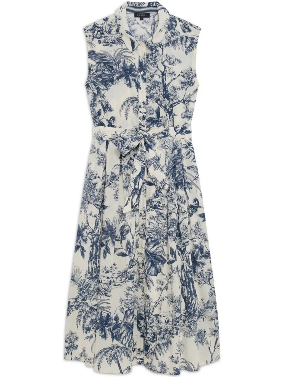 Caroll blousejurk marineblauw, foto 2