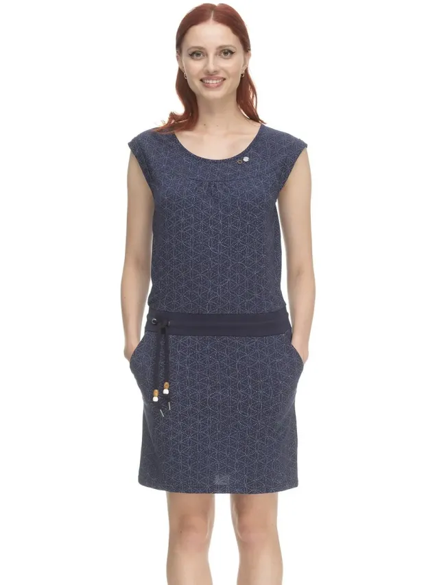 Damesjurk Ragwear Penellope Print marine