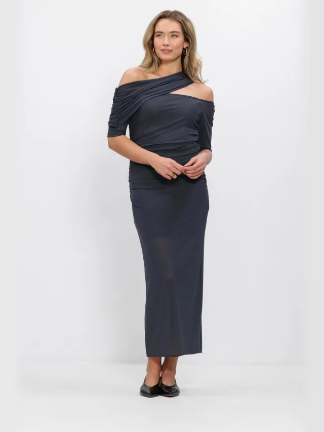 COPENHAGEN MUSE Dames Jurken Cmmejse-dress - Donkergrijs