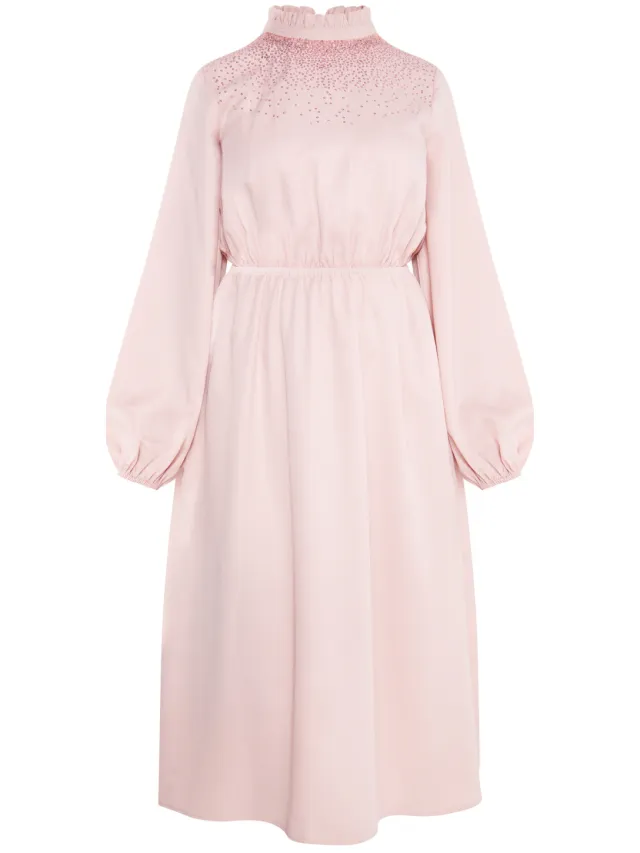 Usha midi-jurk Dames roze champagne, foto 2
