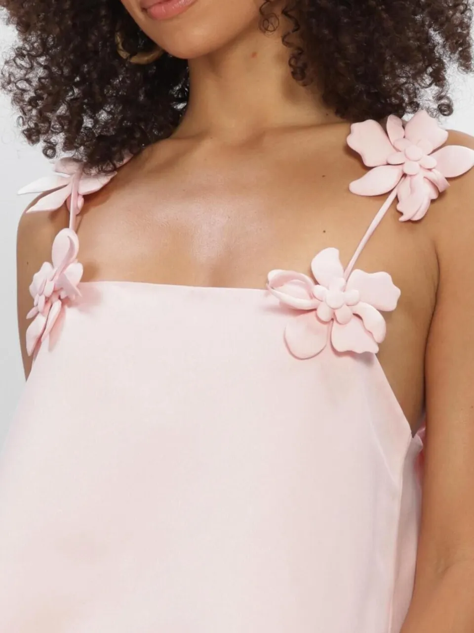 Y.A.S. YAS Dames Jurken Yasdouce Strap Midi Dress - Lichtroze, foto 4