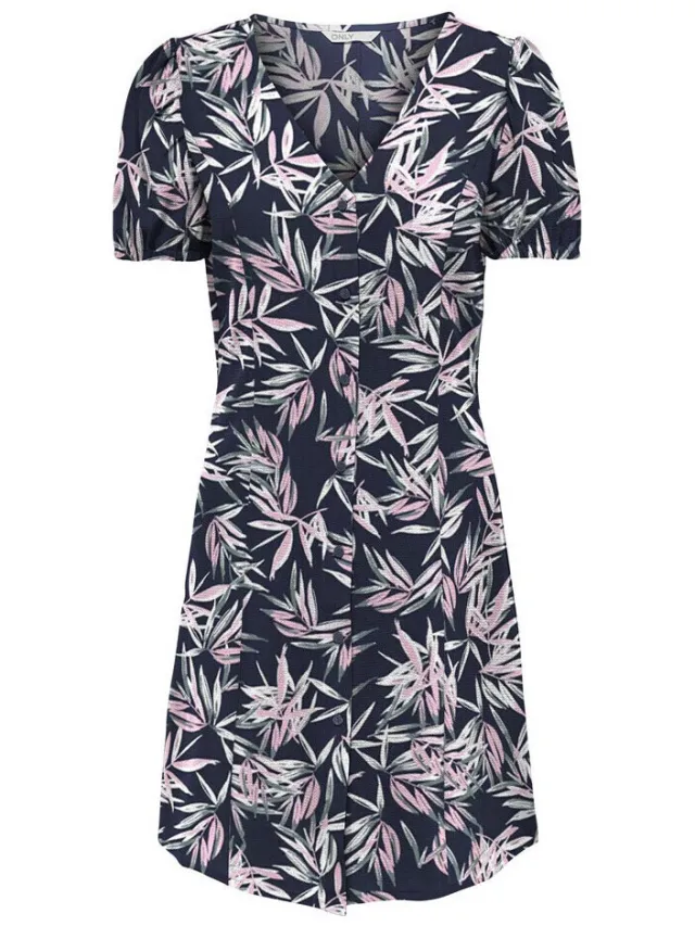 Only Korte Jurk Only 15249783 Roze