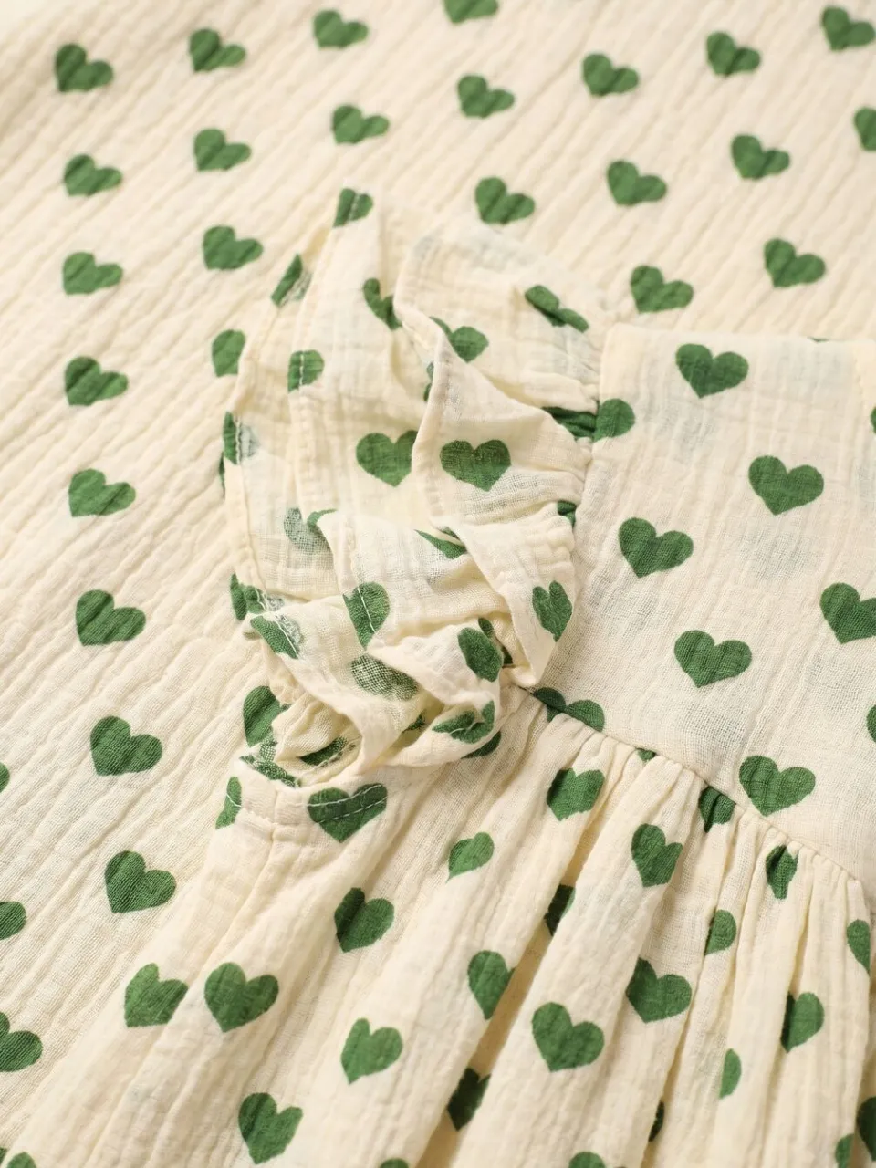 Konges Slojd Meisjes Jurken Coco Dress - Ecru, foto 3