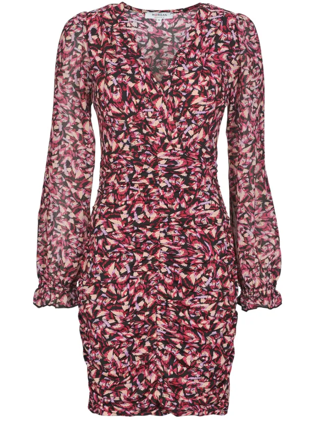 Morgan Korte Jurk Morgan RIBLOO Multicolour