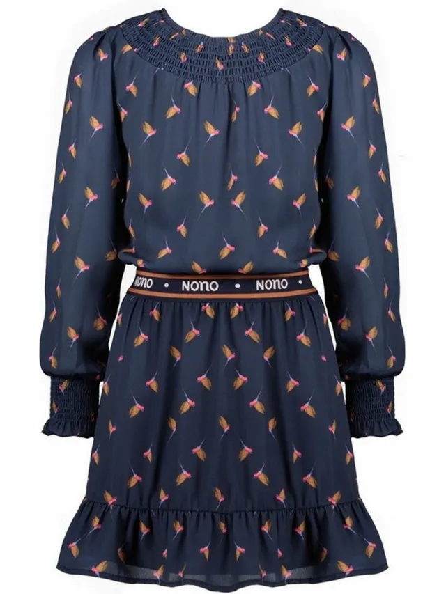 Nono MIla Meisjes Jurk Navy