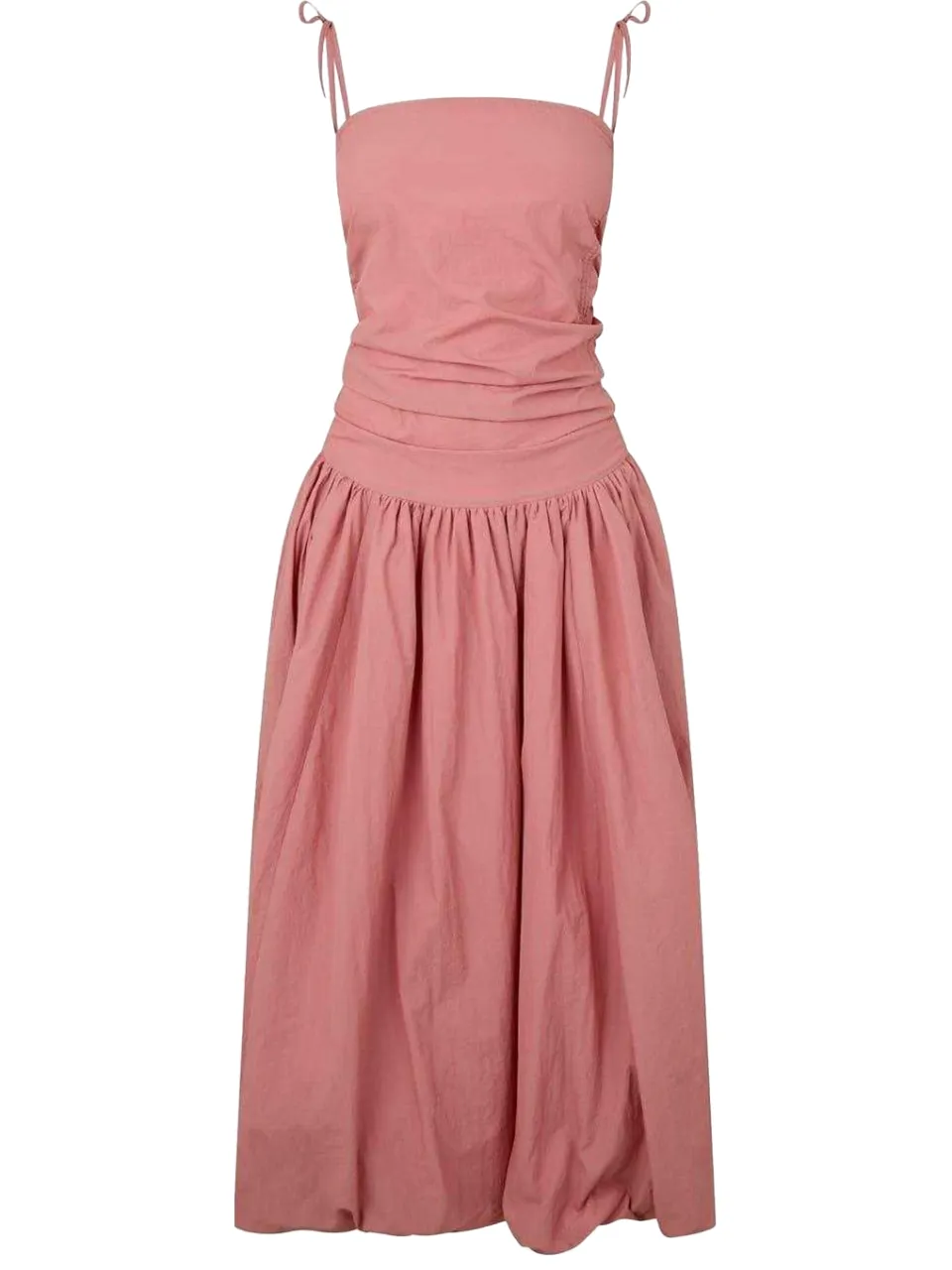 Amy Lynn AmyLynn Midi-jurk met peplum voor dames (Perzik), foto 2