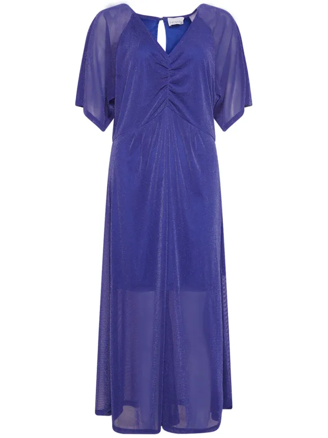 Noella Vienna Midi-jurk in donkerblauw