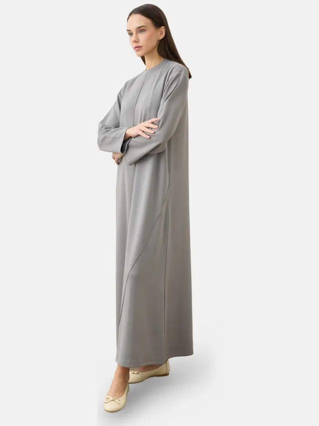 Refka Modest Dress Refka Grijs