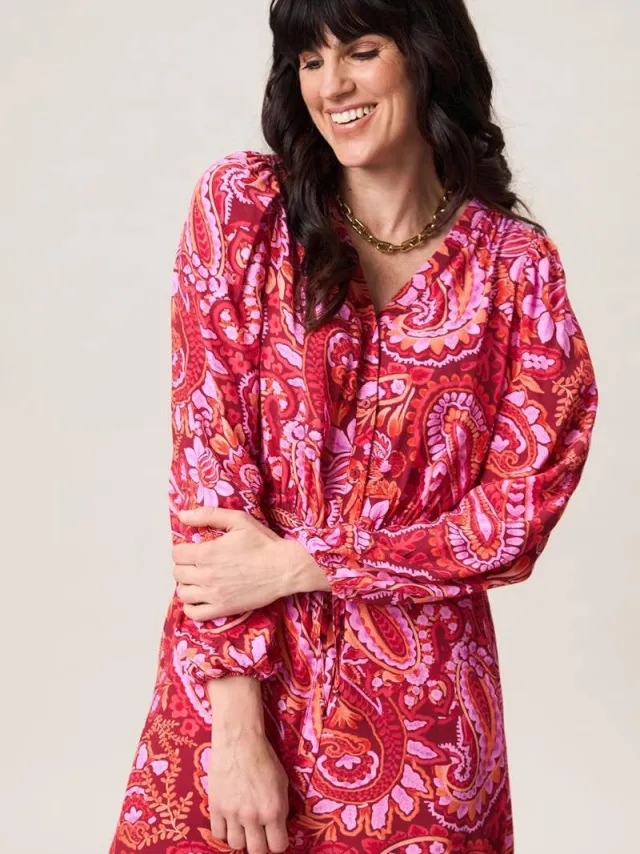 Miss Etam blouse Rood/roze