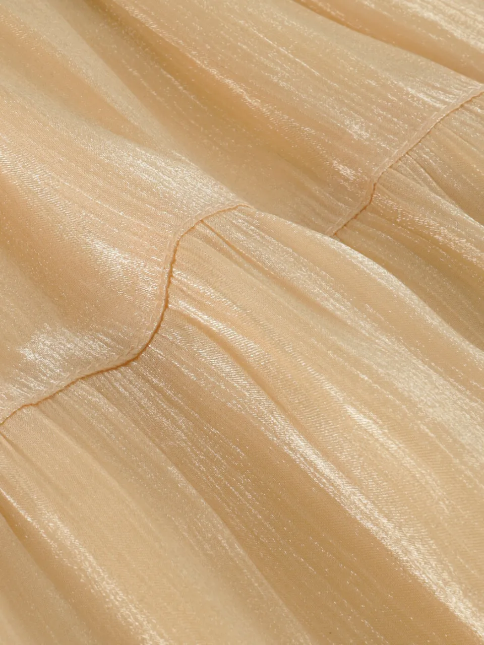 Like Flo Maddy mouwloze meisjesjurk beige, foto 4