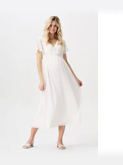 Noppies Amelie zwangerschapsjurk offwhite, foto 4