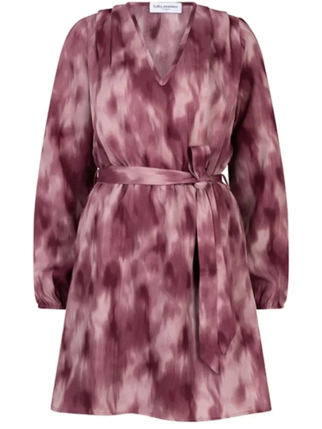 Lofty Manner Jurk Dress Alou Ra25 318 Mauve Ombre Dames Maat